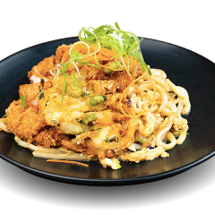 17. Crispy Chicken Fried Udon Noodles