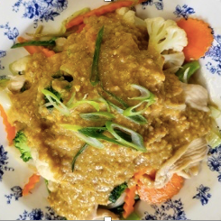 26. Stir fried Peanut Satay Sauce