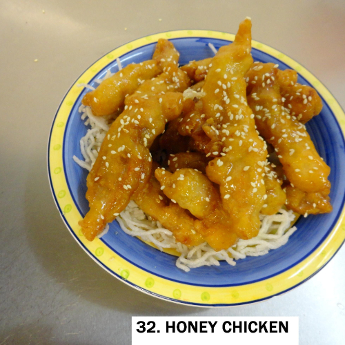 32. Honey Chicken (in batter)