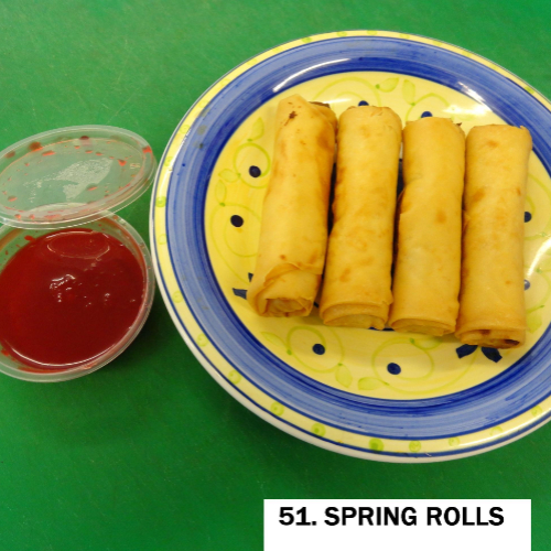 51. Spring Rolls (4pcs)