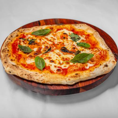 Cheese and Basil Pizza