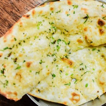 Cheese and Garlic Naan