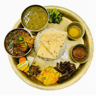 Chicken Thakali Thali