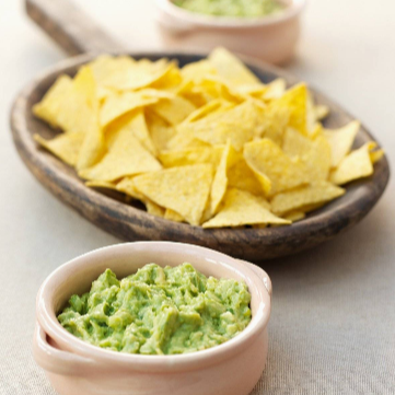 Corn Chips And Guacamole