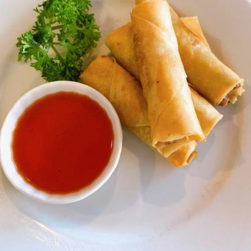 Deep Fried Mini Spring Rolls (4 in Serve) 炸迷你春卷(4件)