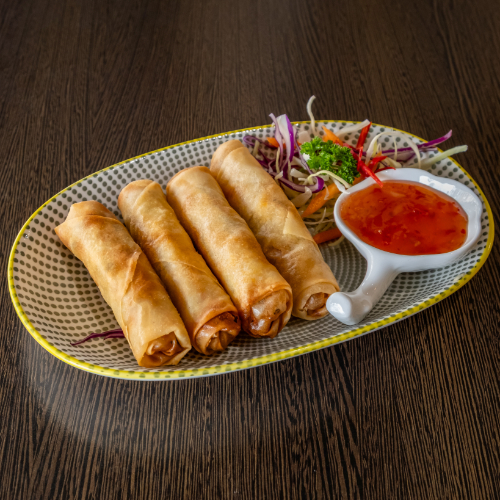 E1. Spring Roll (4 Pcs)