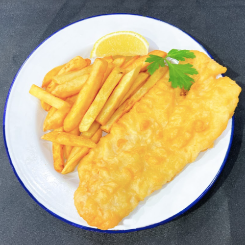Fish of The Day with Chips (Battered)