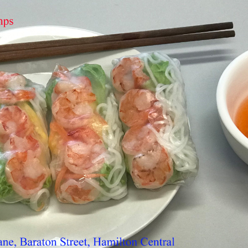 Fresh Rolls With Shrimps