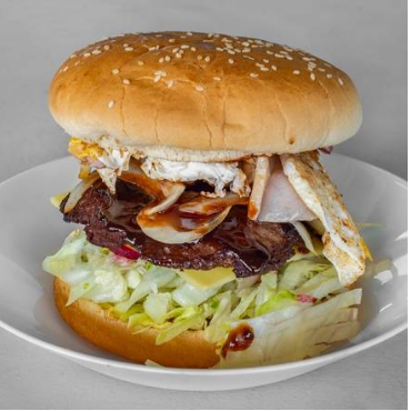 Hamburger with The Lot