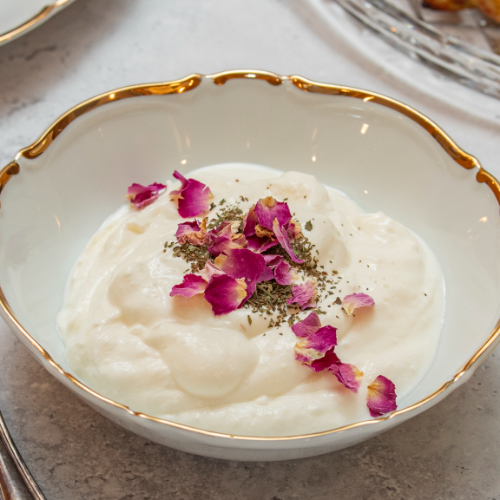 Tida's special Spiced Yoghurt (Mast-O-Musir)