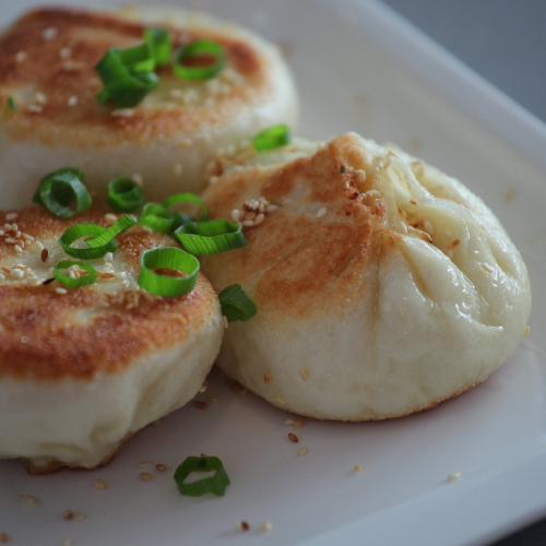 Pan-fried Pork Bun
