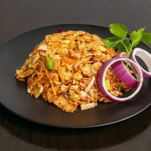 Roast Chicken Cheese Kotthu