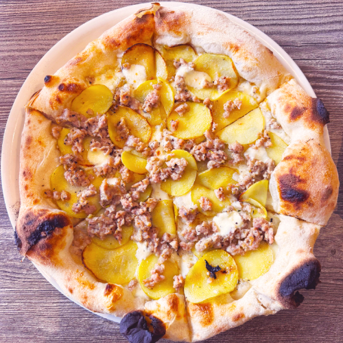 Salsiccia E Patate Pizza