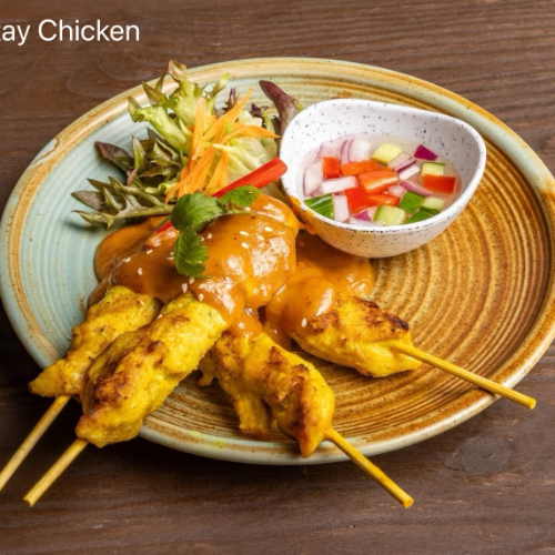 Satay Chicken (4 Pcs) 