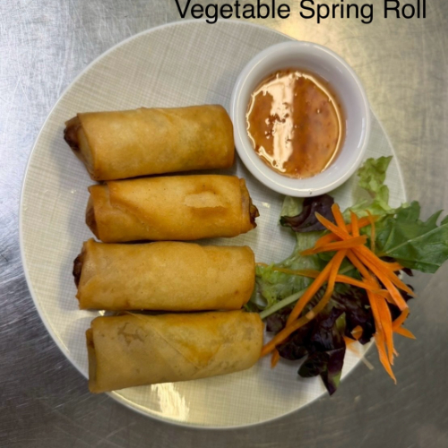 Vegetable Spring Roll (4 Pcs)