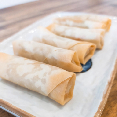 Vegetarian Spring Roll (6 Pcs)