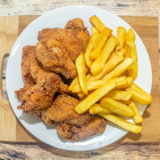 10 Chicken Nibbles &amp; Chips