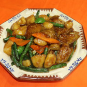 119. Stir Fried Potatoes Eggplant &amp; Seasonal Beans 地三鲜 