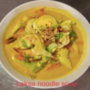 12.  Laksa Noodle Soup