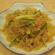 12. Jelly Fish in Hot &amp; Spicy Sauce <br> 麻辣海蜇