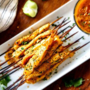 3. Thai Chicken Satay (4 Pcs)