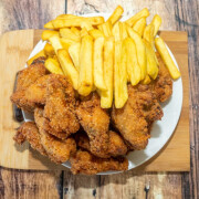 30 Chicken Nibbles &amp; Chips