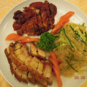 28. Triple Mix BBQ Pork <br> 三色拼盘