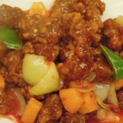 35. Sweet &amp; Sour Pork Ribs <br> 生炒骨