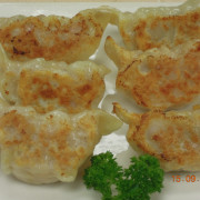 5. Pan Fried Dumplings (1/2 Doz) <br> 煎饺子