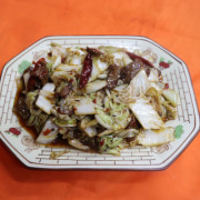 53. Spicy Stir Fried Beef with Chinese Cabbage 辣白菜炒牛肉