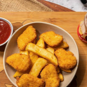 6 Nuggets &amp; Chips with Pop Tops