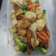 BBQ Pork Chop Suey