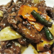 Beef with Black Bean Sauce