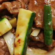 Beef with Szechuan Sauce