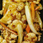 Chicken with Szechuan Chilli Sauce