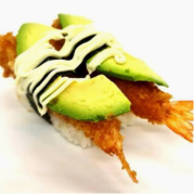 Ebi Fry &amp; Avocado Nigiri