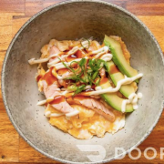 Grilled Salmon Rice Bowl