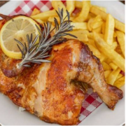 Half Chicken &amp; Chips Combo