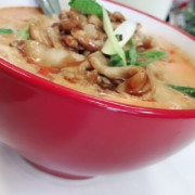 Laksa Noodle Soup With Chicken