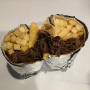 Lamb Chips Kebab
