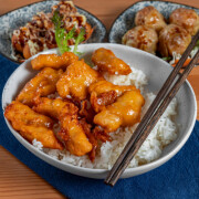 Lemon Chicken with Rice