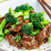 M10  Stir Fried Onion, Spring Onion, Beef &amp;Veggies葱姜牛肉