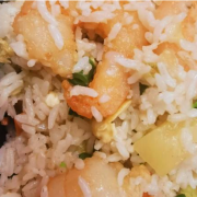 Malay King Prawn and Pineapple Fried Rice