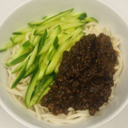 Noodles with Pork Mince Sauce