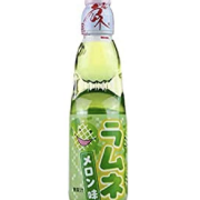 Ramune soft drink Melon (200ml Bottle)