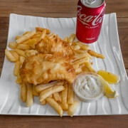 Red Spot Emperor Fish &amp; Chips 