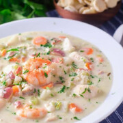 Seafood Rice Chowder