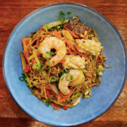 Combination Singapore Style Stir-fried Noodle