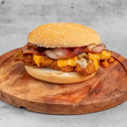 Smokey Schnitzel Burger