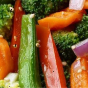 Vegan Vegetables with Fresh Chilli